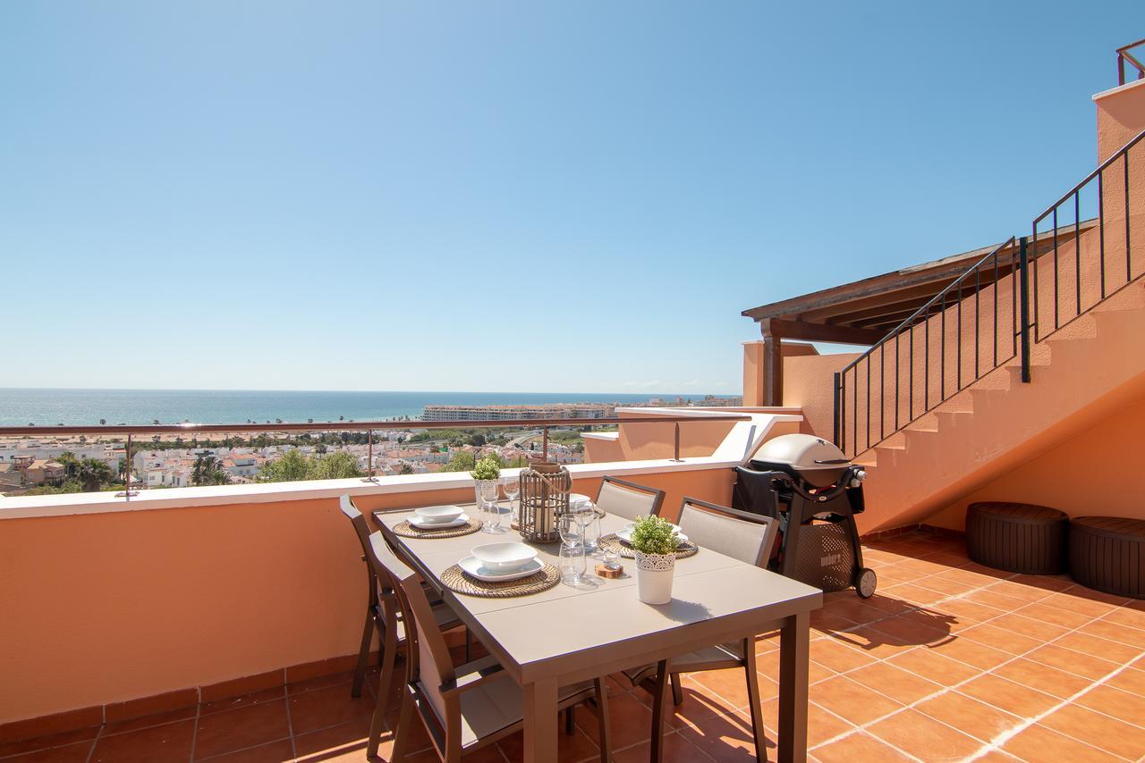 2242-Amazing Penthouse 2Terraces Sea View Apartment Casares Exterior photo